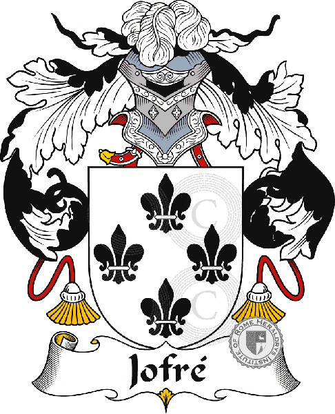 Wappen der Familie Jofré