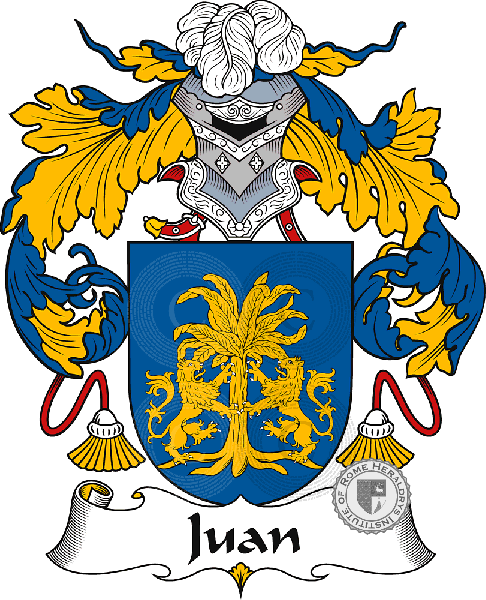 Coat of arms of family Juan