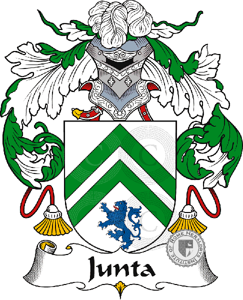 Coat of arms of family Junta