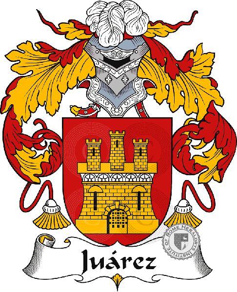 Coat of arms of family Juárez
