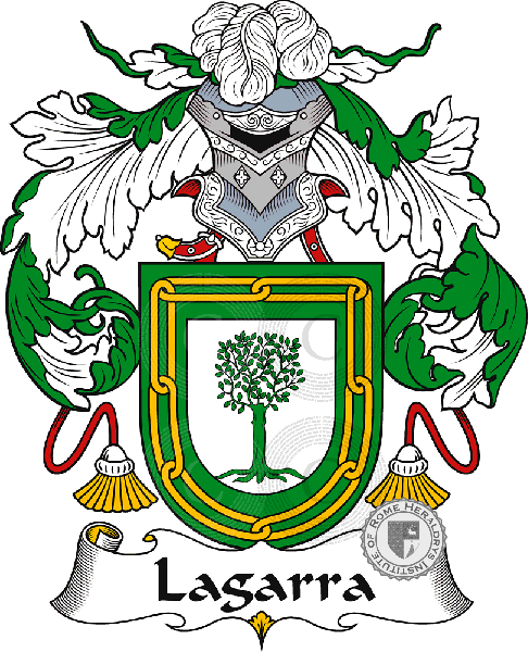 Coat of arms of family Lagarra