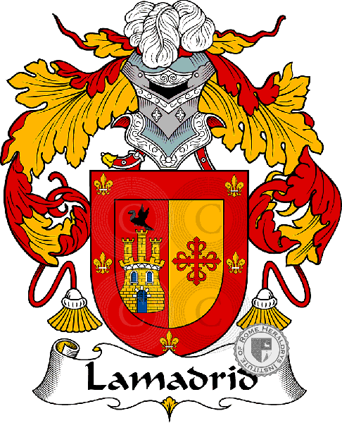Wappen der Familie Lamadrid