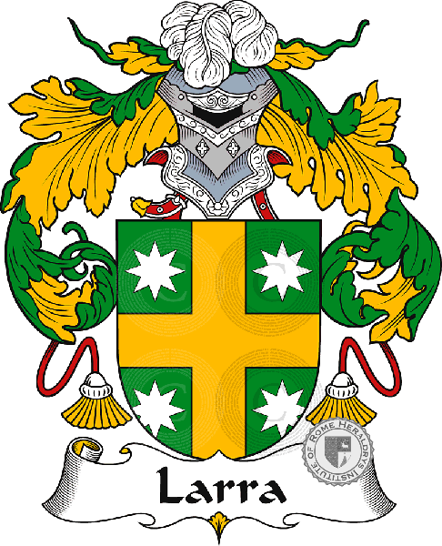 Escudo de la familia Larra