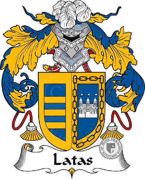 Coat of arms of family Latas