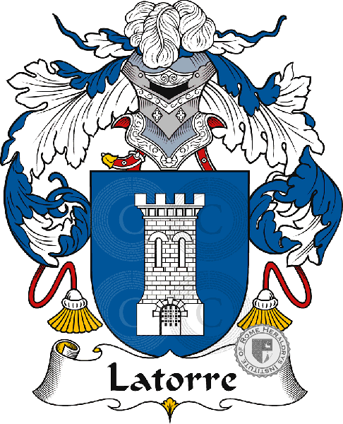 Coat of arms of family Latorre