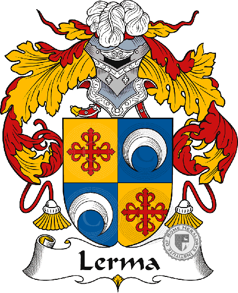 Coat of arms of family Lerma