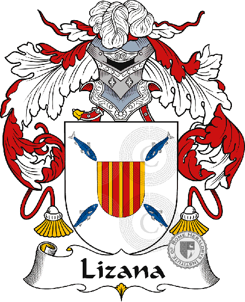 Escudo de la familia Lizana