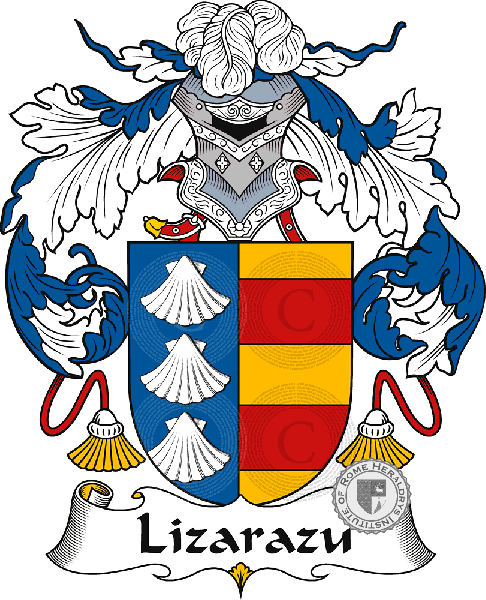 Coat of arms of family Lizarazu