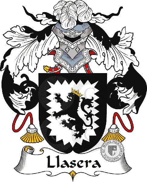 Coat of arms of family Llasera