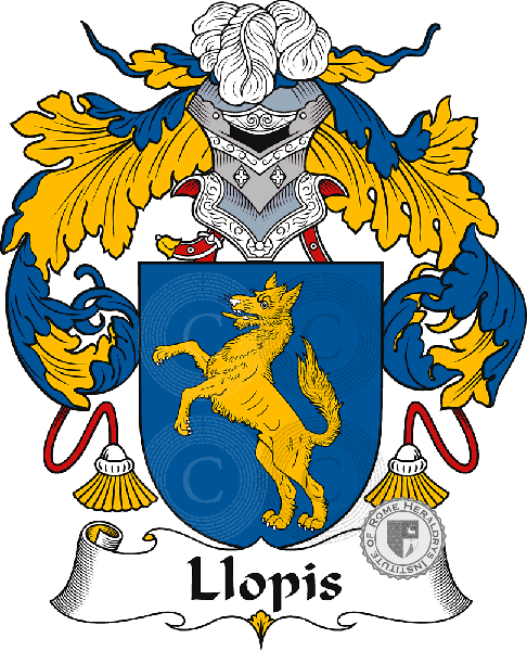 Escudo de la familia Llopis