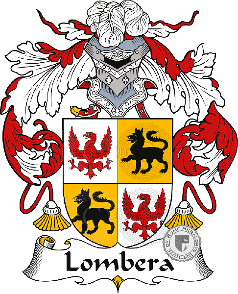 Escudo de la familia Lombera