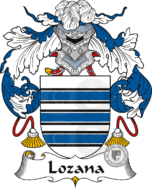 Escudo de la familia Lozana