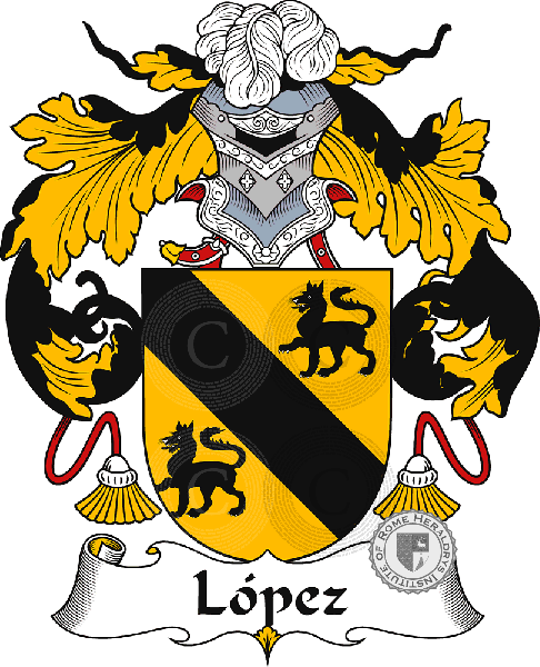 Coat of arms of family López III