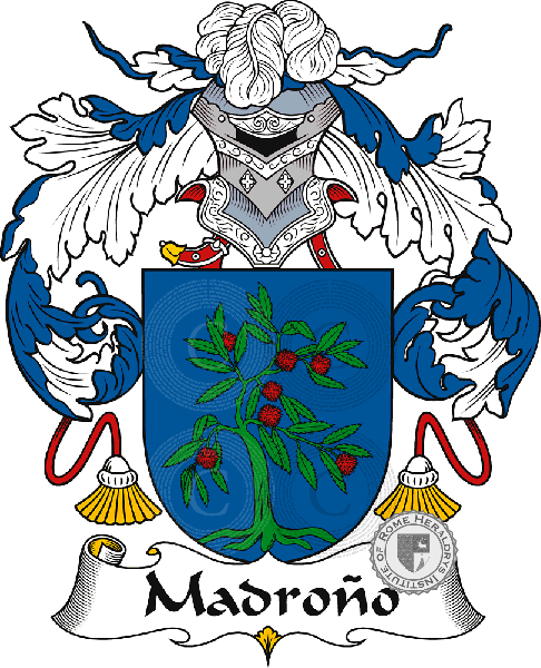 Escudo de la familia Madroño