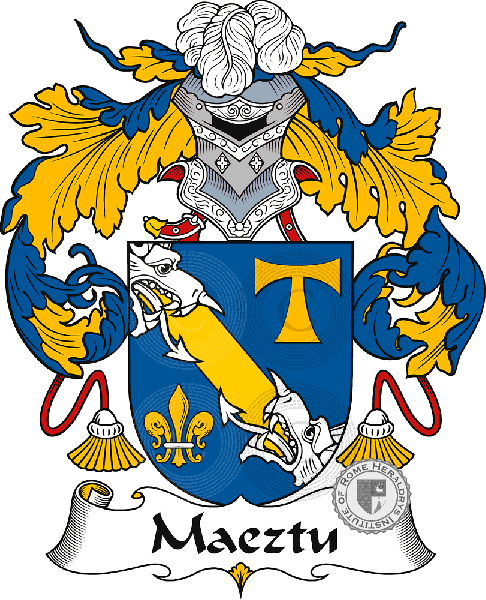 Coat of arms of family Maeztu