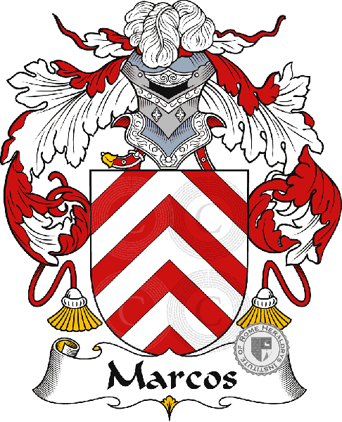 Coat of arms of family Marco or Marcos