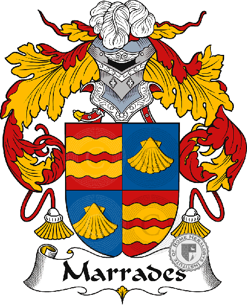 Coat of arms of family Marrades