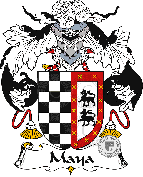 Wappen der Familie Maya