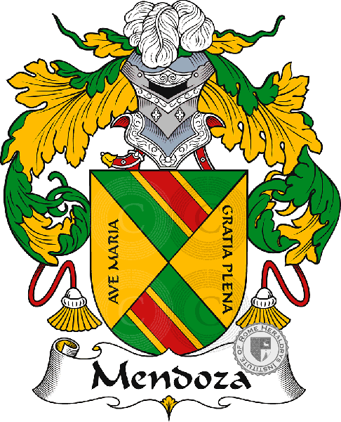 Coat of arms of family Mendoza I