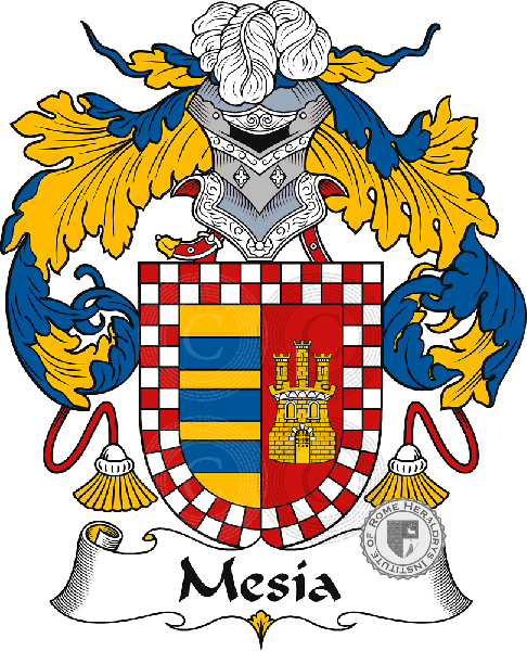 Coat of arms of family Mesía