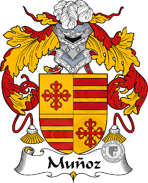 Coat of arms of family Muñoz I