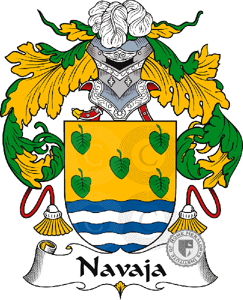 Coat of arms of family Navaja