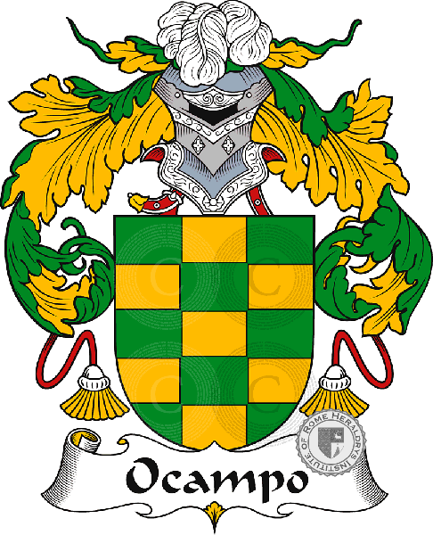 Wappen der Familie Ocampo