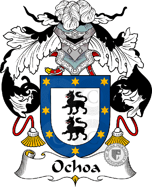 Wappen der Familie Ochoa