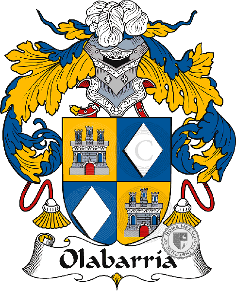 Brasão da família Olabarría or Olavarría