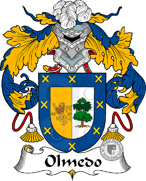 Coat of arms of family Olmedo