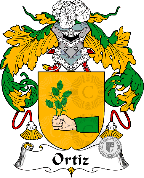 Coat of arms of family Ortiz II