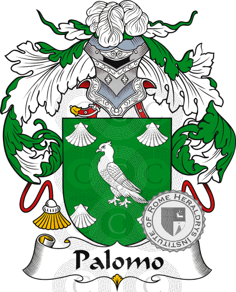 Coat of arms of family Palomo