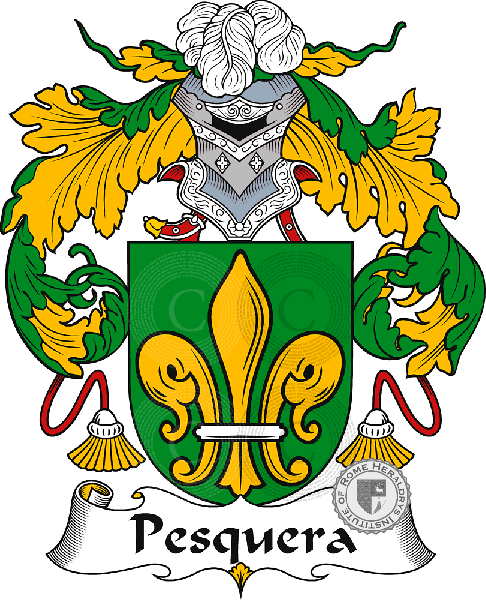 Coat of arms of family Pesquera