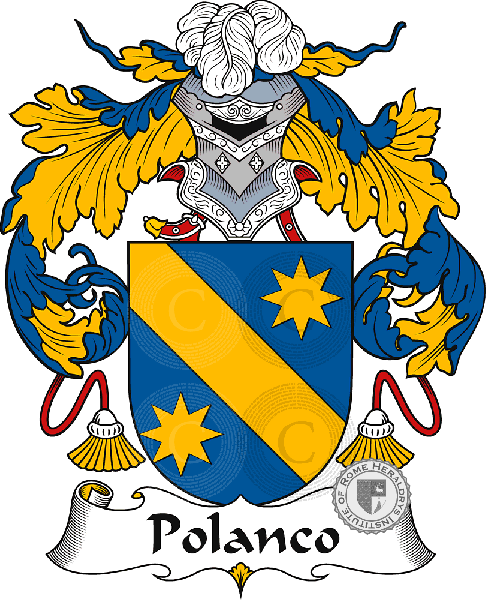 Coat of arms of family Polanco