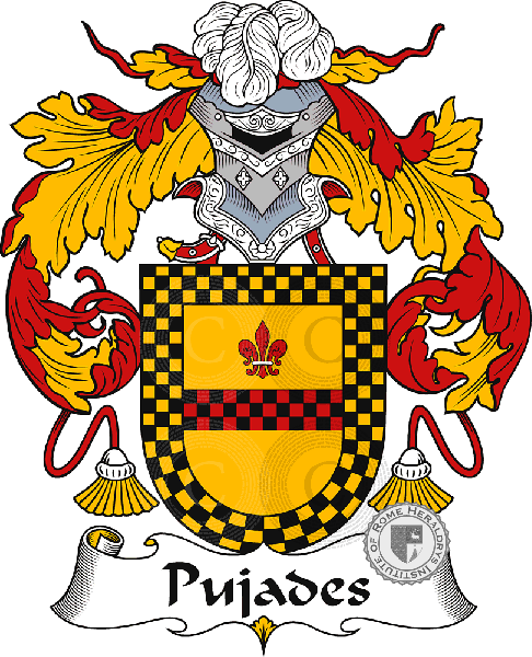 Coat of arms of family Pujades