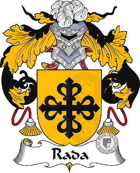 Coat of arms of family Rada