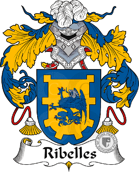 Escudo de la familia Ribelles