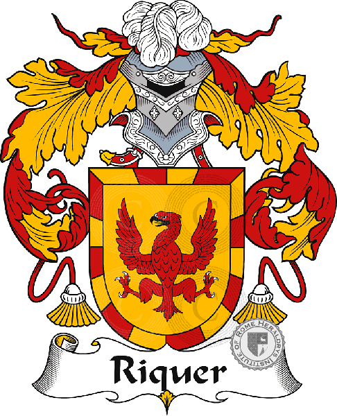 Coat of arms of family Riquer