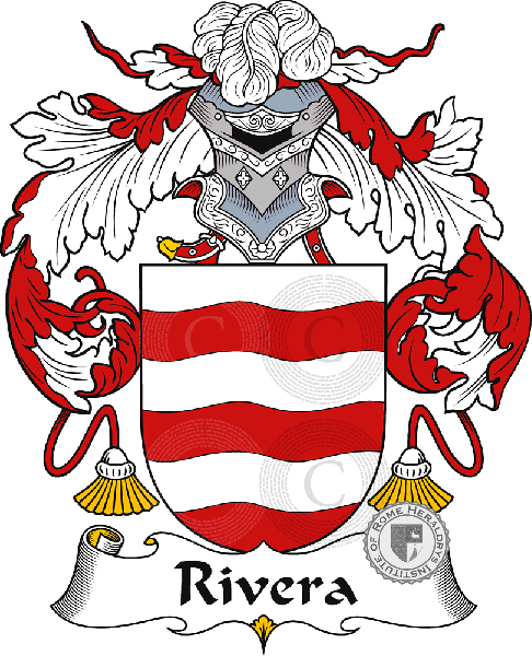 Coat of arms of family Rivera