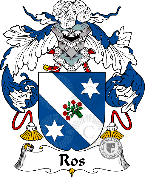 Coat of arms of family Ros