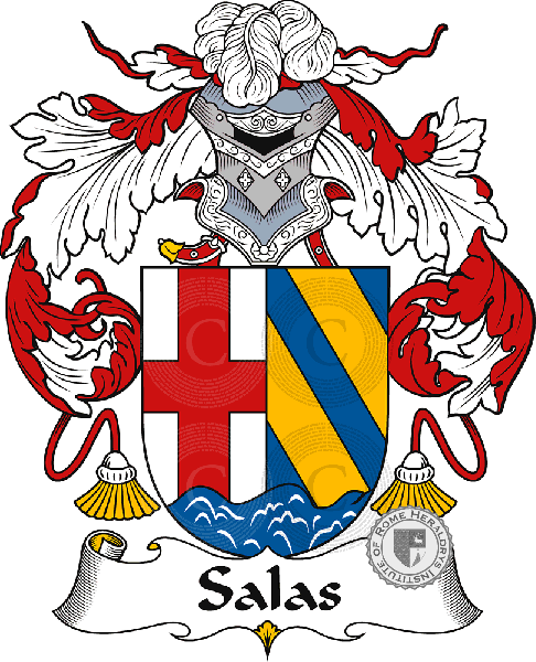 Coat of arms of family Salas