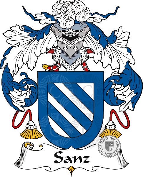 Coat of arms of family Sanz I