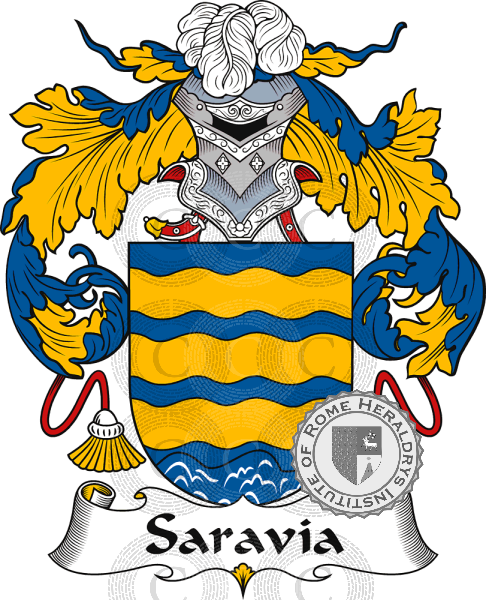 Escudo de la familia Saravia