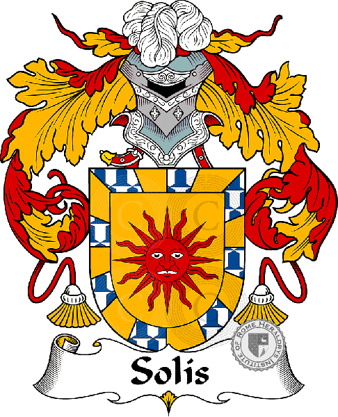 Coat of arms of family Solís