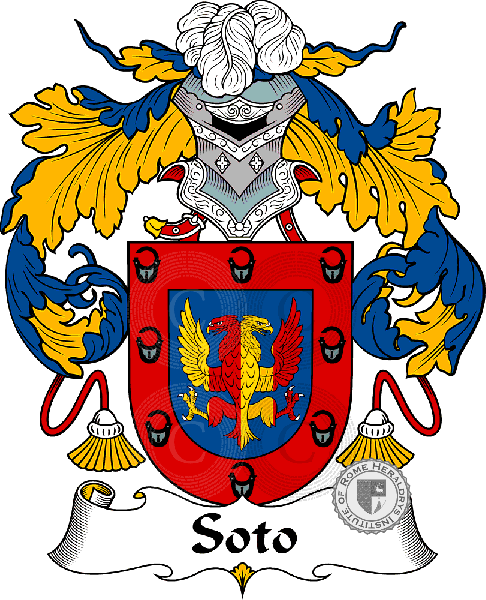 Coat of arms of family Soto