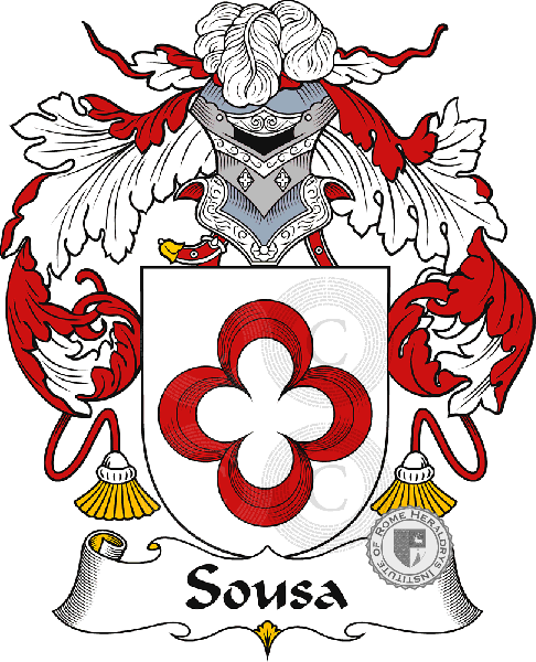 Coat of arms of family Sousa