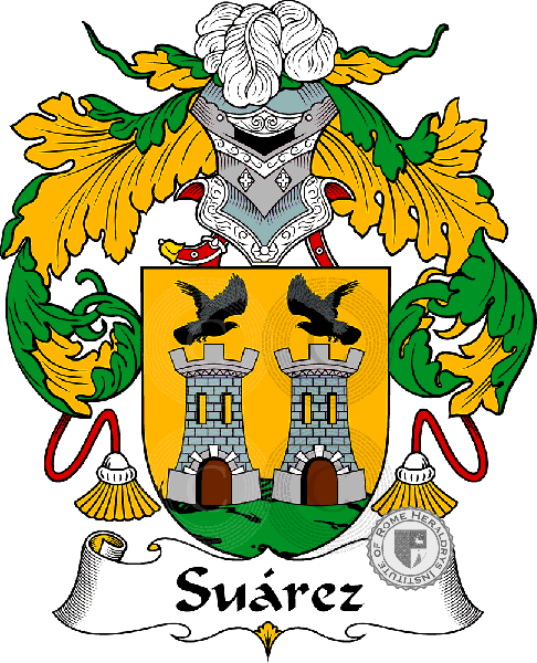Coat of arms of family Suárez