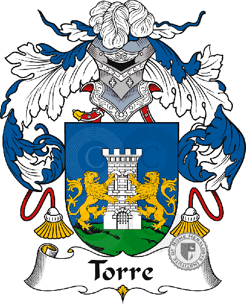 Coat of arms of family Torre or de la Torre II