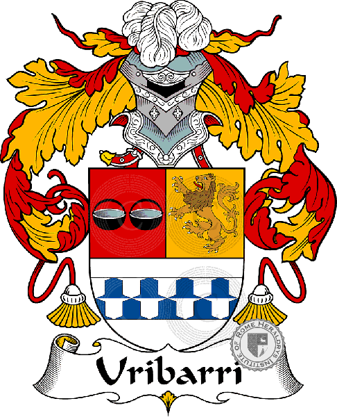 Coat of arms of family Uribarri