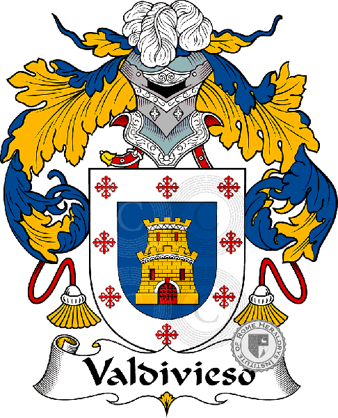 Coat of arms of family Valdivieso